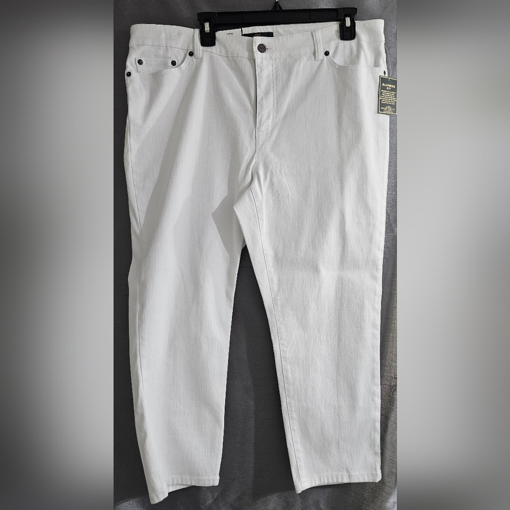 Ralph Lauren Jeans white sz 16 w